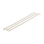 Avery Dennison Cable Tie, Intermediate, Nylon 6/6, Natural, 4 x 0.095 x 0.041 in, 7/8 in
