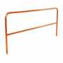 Vestil Aluminum Railing 120In. Long Orange