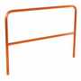 Vestil Aluminum Railing 72In. Long Orange