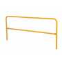 Vestil Aluminum Railing 96In. Long Yellow