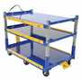 Vestil Steel Ergo Cart with Rubber Casters