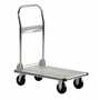 Vestil Aluminum Platform Truck 18-1/2 In. x 30 In. 400 Lb. Cap, Silver