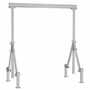 Vestil AHA-2-10-12-ALO Adjustment Ht Aluminum Gantry 2K 10X10 Adjustment Level