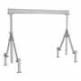 Vestil AHA-2-12-10-ALO Adjustment Ht Aluminum Gantry 2K 10X10 Adjustment Level