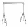 Vestil AHA-2-12-12-ALO Adjustment Ht Aluminum Gantry 2K 10X10 Adjustment Level