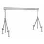 Vestil AHA-2-15-10-ALO Adjustment Ht Aluminum Gantry 2K 10X10 Adjustment Level