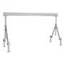 Vestil AHA-2-15-8-ALO Adjustment Ht Aluminum Gantry 2K 10X10 Adjustment Level