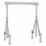 Vestil AHA-2-8-10-ALO Adjustment Ht Aluminum Gantry 2K 10X10 Adjustment Level