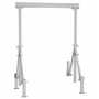 Vestil AHA-2-8-12-ALO Adjustment Ht Aluminum Gantry 2K 10X10 Adjustment Level