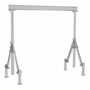 Vestil AHA-4-12-12-ALO Adjustment Ht Aluminum Gantry 2K 10X10 Adjustment Level