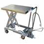 Vestil Partially Stainless Steel Air Cart 1000 Lb. Cap, Silver