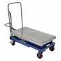 Vestil Carbon Steel Air Cart 800 Lb. Cap, Silver