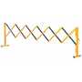 Vestil Aluminum Expand-A-Gate 15 In. x 19-3/4 In. x 38 In. Yellow