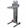 Vestil Alum Lo-Pro Foot Pump Fixed Wheels