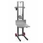 Vestil ALLW-2020-FW Alum Lift w/Winch and Fixed Wheels