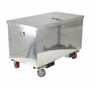 Vestil APTS-2448-CF Alum Tool Box Casters/Forks 24x48
