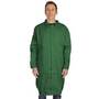 Long Polyester Kelly Green Frock, No Pockets, Case of 24