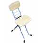 Vestil AST-CHR-320-S-N Silver/Natural Astronomy Chair