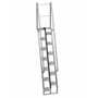 Vestil Galv. Alt Tread Stair 68 95.87in