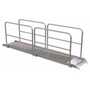 Vestil AWR-28-12B-HR 144" Walk Ramp B w/Handrails 28
