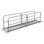 Vestil AWR-28-14B-HR 168" Walk Ramp B w/Handrails 28