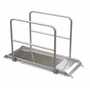 Vestil AWR-28-6B-HR 72" Walk Ramp B w/Handrails 28