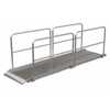 Vestil AWR-38-12A-HR 144" Walk Ramp A w/Handrails 38