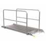 Vestil AWR-38-8B-HR 96" Walk Ramp B w/Handrails 38