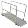 Vestil AWR-G-38-8A-HR Grip-Strut 38" Ramp w/Handrail 96