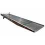Vestil Aluminum Yard Ramp 360 In. x 86 In. 16000 Lb. Cap, Silver
