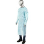 Ambishield® CPG45BTL4 CPE Processing Gown w/ Thumbloops, Blue