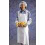 Ansell 54-290 AlphaTec White Poly Disposable Aprons 45 x 28"