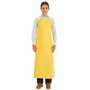 Ansell 56-300 AlphaTec Heavy-Duty PVC Apron, Yellow, 35" x 48"