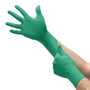 Ansell 92-500 TouchNTuff Powdered Teal Nitrile Disposable Gloves