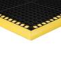 Apache 46-504-0903 TruTread Anti-Fatigue Mat, Black w/ Yellow Border