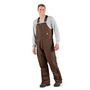 Berne B415 Heritage Insulated Duck Bib Overall, S, Regular, Bark