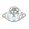 Vestil Steel Single Ball Transfer Flange Mount Silver