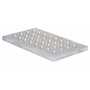 Vestil Steel Transfer Platform 20 In. x 36 In. 75 Lb. Cap, Silver