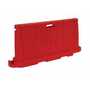 Vestil BCD-7636-RD Stackable Poly Barricade Red