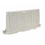 Vestil BCD-7636-WH Stackable Poly Barricade White