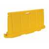 Vestil BCD-7636-YL Stackable Poly Barricade Yellow