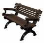 Vestil BEN-PCBA-48-BKBN 48" Cambridge Bench Brown Seat