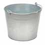 Vestil Galvanized Steel Bucket 3-1/4 Gallon Cap,