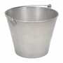 Vestil Stainless Steel Bucket 3-1/4 Gallon Cap,