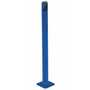 Vestil Steel Pipe Safety Bollard 24 In. x 1-3/4 In, Blue