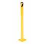 Vestil Steel Pipe Safety Bollard 24 In. x 1-3/4 In, Yellow
