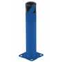 Vestil Steel Pipe Safety Bollard 24 In. x 4-1/2 In, Blue