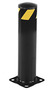 Vestil Steel Pipe Safety Bollard 36 In. x 5-1/2 In, Black