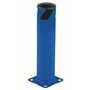Vestil Steel Pipe Safety Bollard 36 In. x 5-1/2 In, Blue