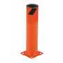 Vestil Steel Pipe Safety Bollard 36 In. x 5-1/2 In, Orange